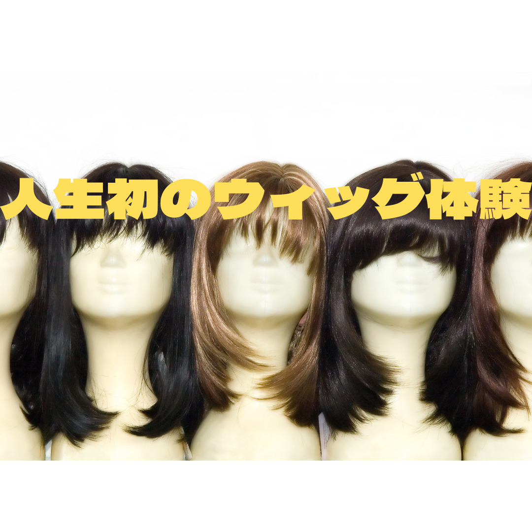 【元薄毛】の人生初ウィッグ体験